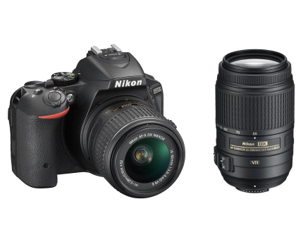 Aparat Nikon D5500 + 18-55 VR II + 55-300 VR